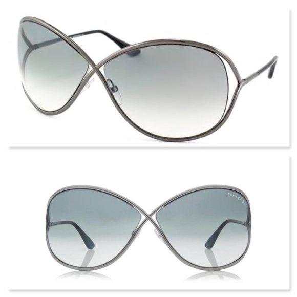 Tom Ford Accessories - New TOM FORD Gradient Grey Butterfly Sunglasses